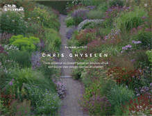 Tablet Screenshot of chrisghyselen.be